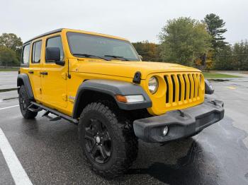  Salvage Jeep Wrangler