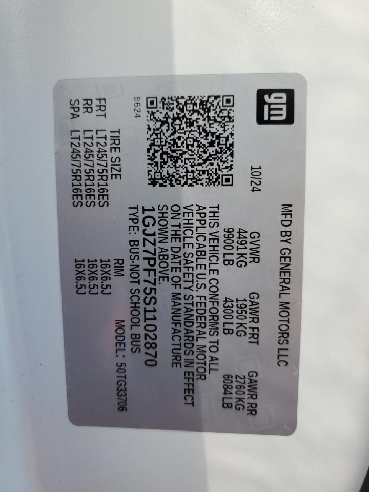 GMC Savana G3500 Lt Image 8