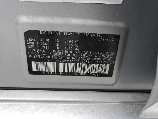 Subaru Legacy 3.6r Limited Image 10