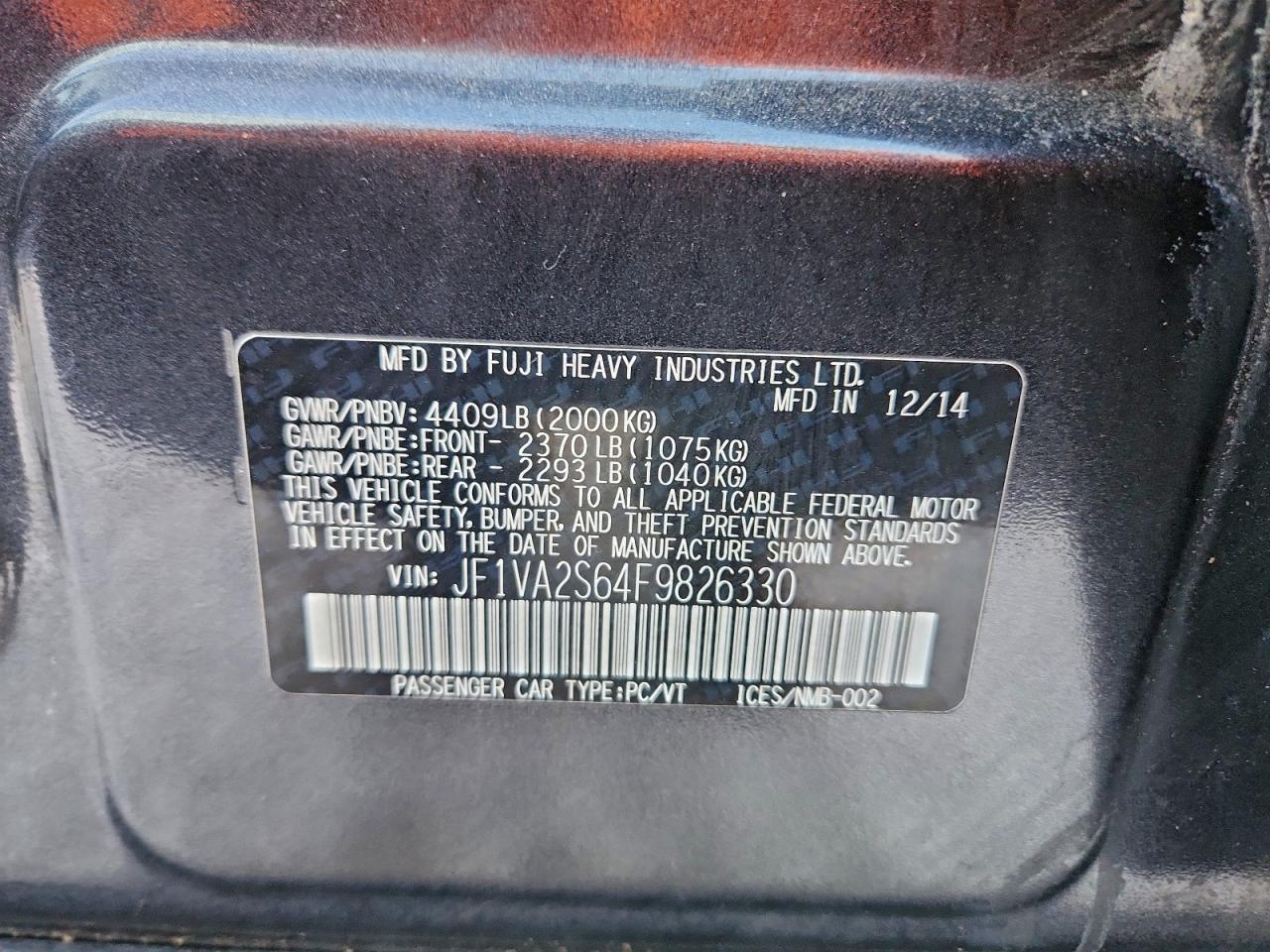 Subaru WRX Sti Limited Image 5