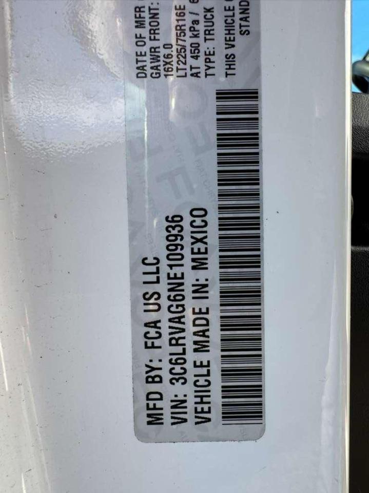 Ram Promaster 1500 Standard Image 9