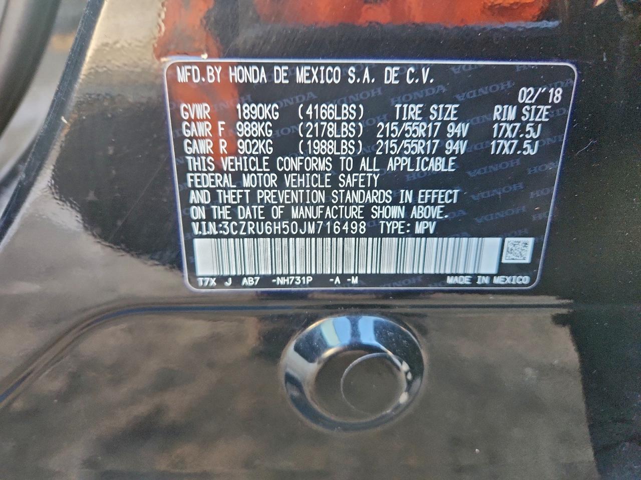 Honda HR-V Ex Image 3