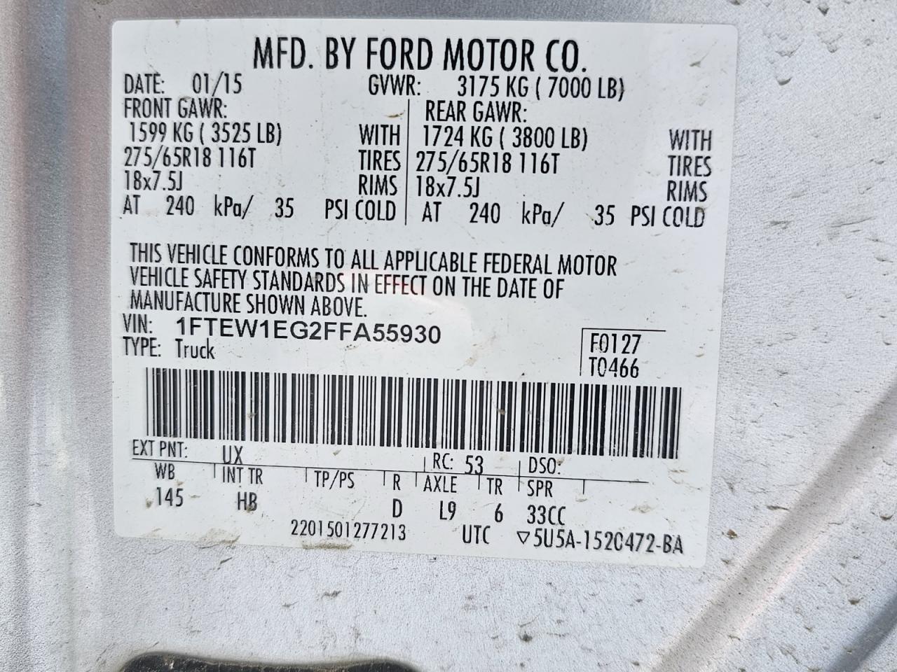 Ford F-150 Supercrew Image 5