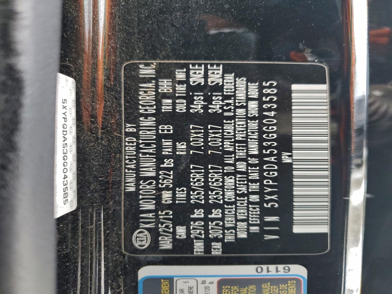 Kia Sorento Lx Image 10