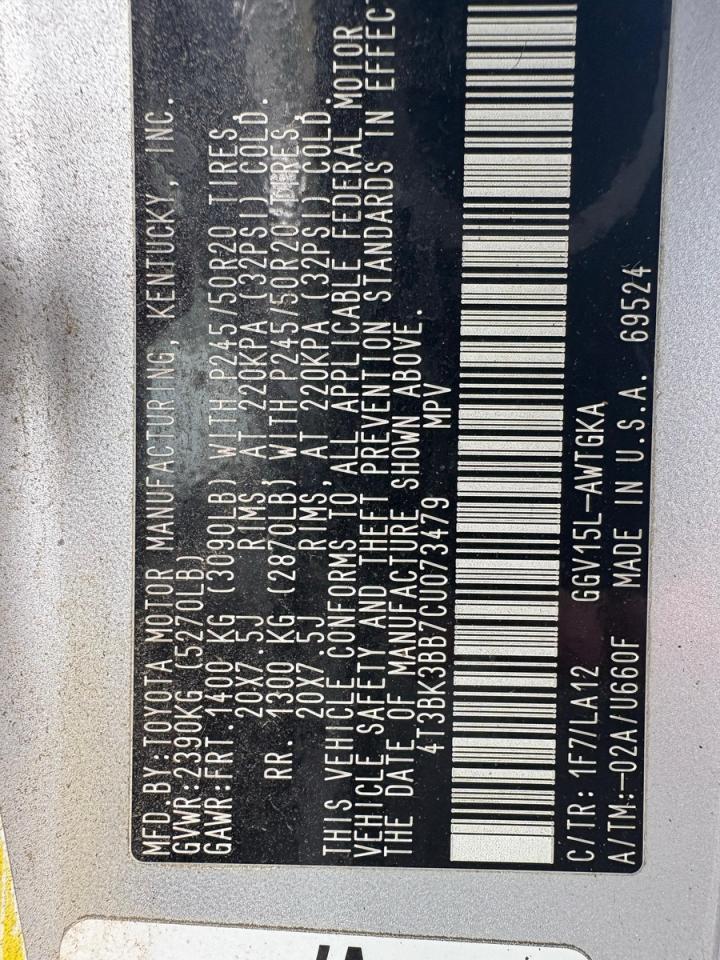 Toyota Venza Le Image 6