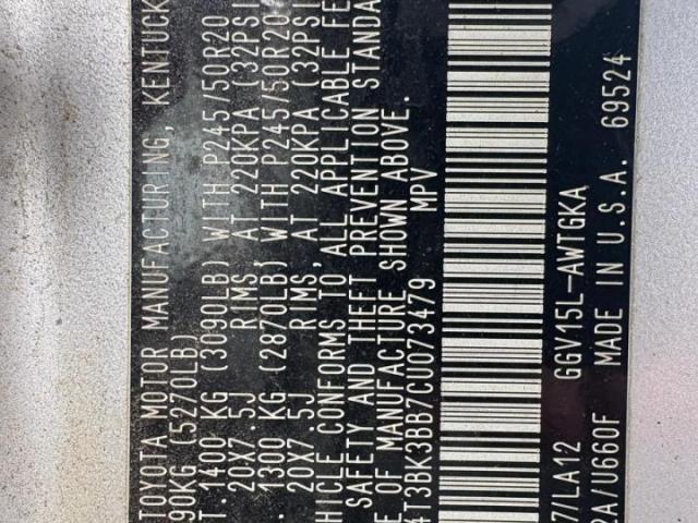 Toyota Venza Le Image 6