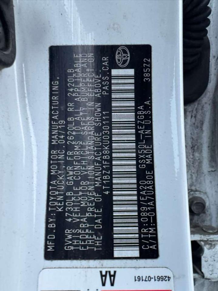 Toyota Avalon Xle Image 8